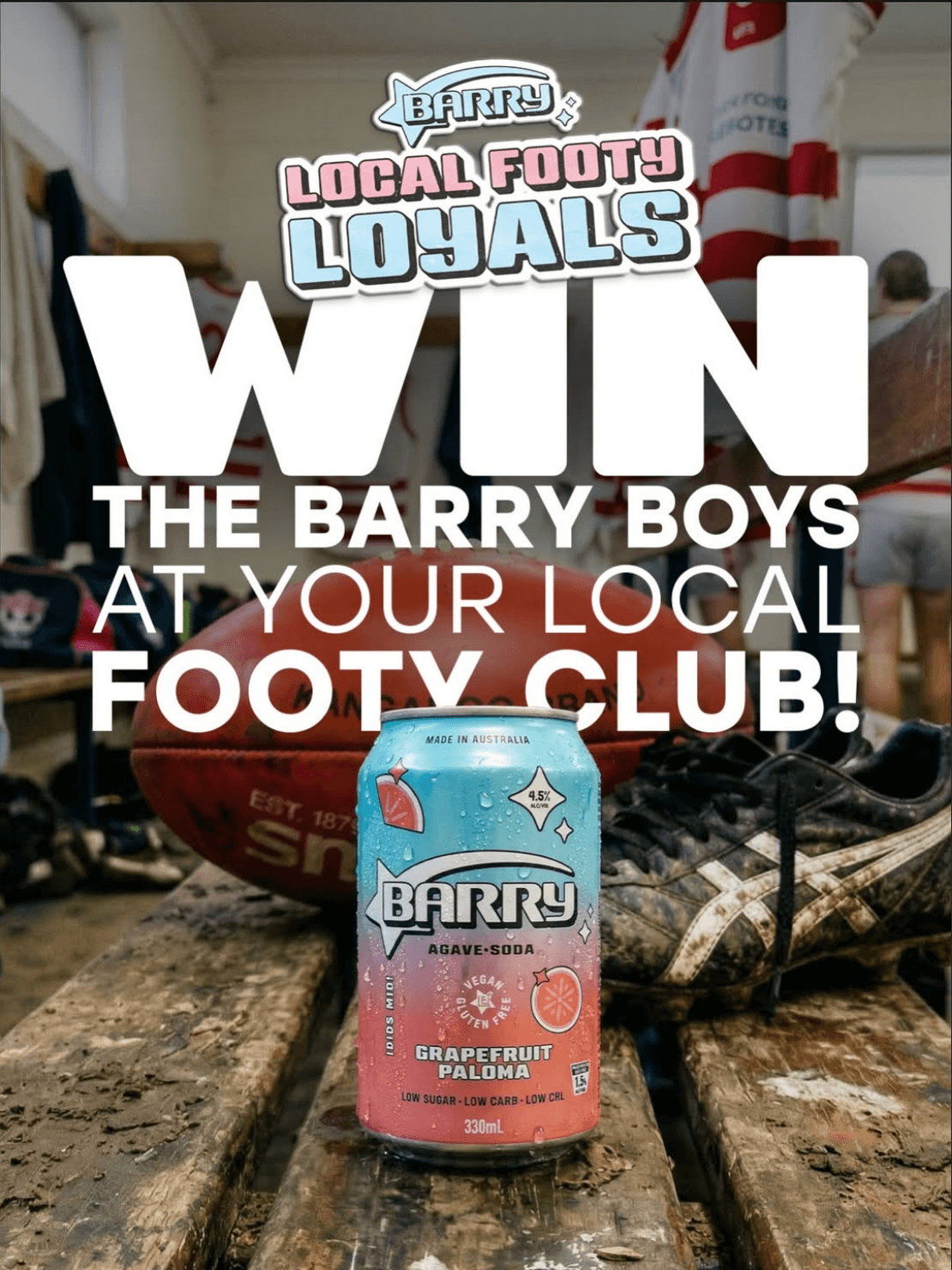 Footy Loyals official promo poster